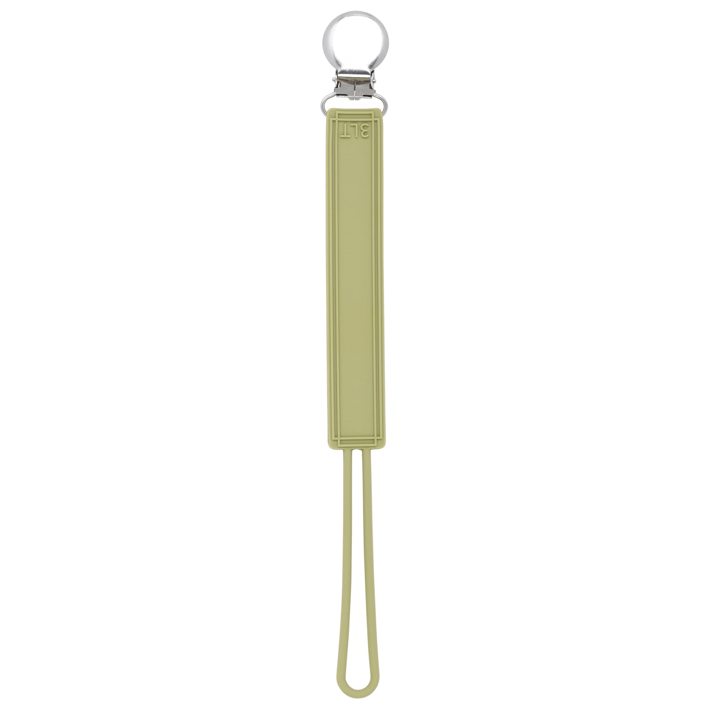 Versatile silicone pacifier clips keep pacifiers, teethers, and toys secure, clean, and within reach, ensuring peace of mind.
