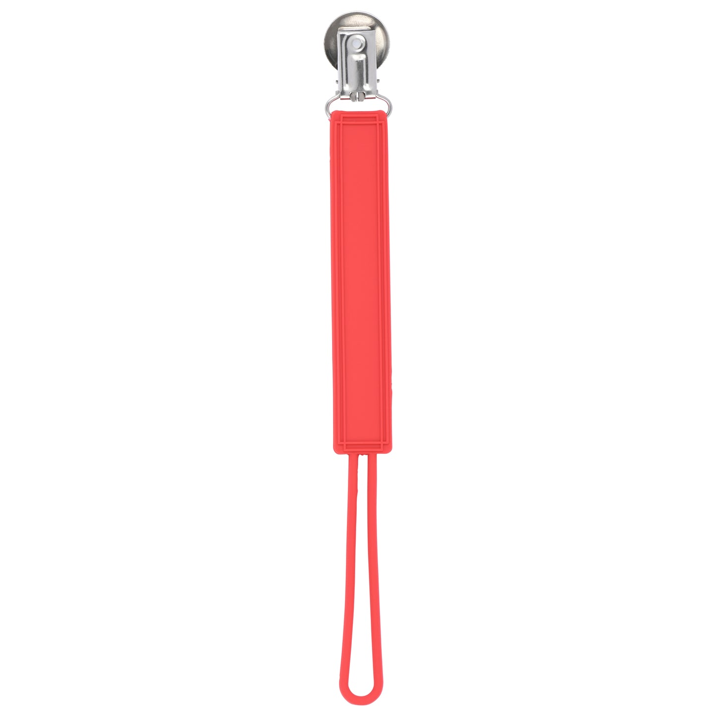 Durable 100% silicone pacifier clips with secure stainless steel clasp keep baby essentials off the ground and always accessible. Perfect for Christmas and Valentines Day