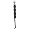 Three Little Tots All Silicone one piece design flexible black pacifier clip 