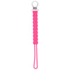 Three Little Tots Hot Pink Barbie All Silicone one piece pacifier clip. These paci clips are flexible and easy to clean.