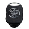 Politely keep strangers' hands away from your baby with these adorable and functional car seat covers.