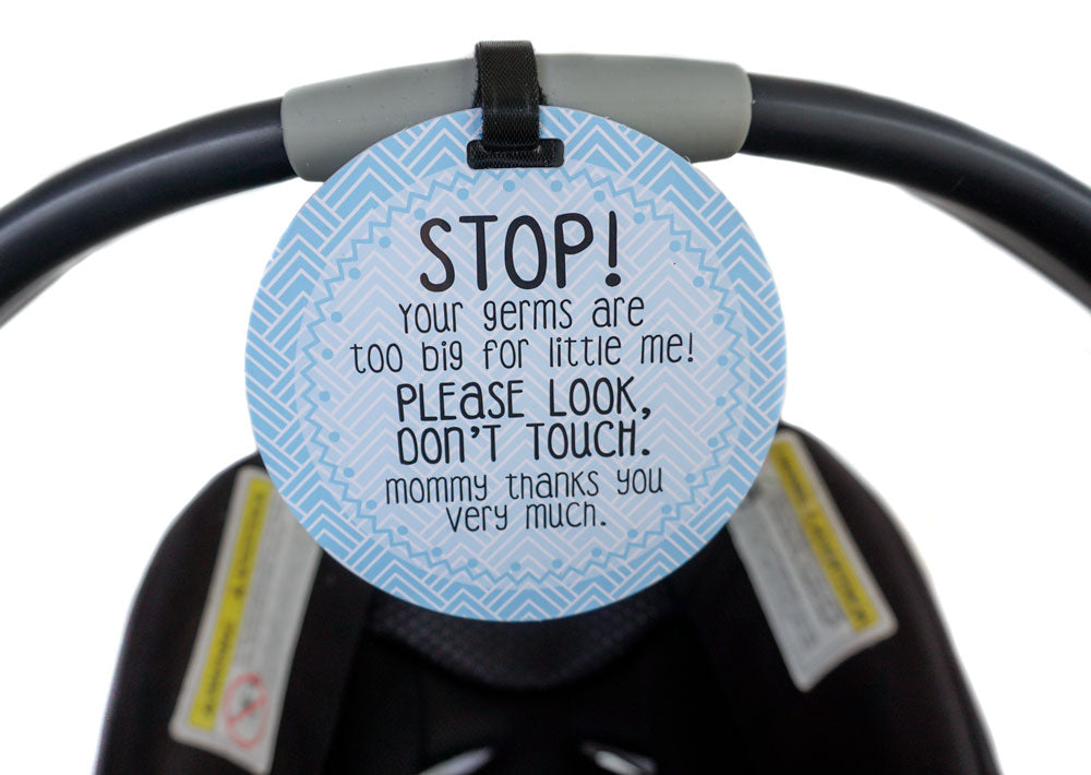 perfect baby shower gift no touching car seat signs that say don't touch the baby