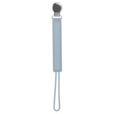 Durable 100% silicone pacifier clips with secure stainless steel clasp keep baby essentials off the ground and always accessible.