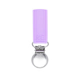 Durable 100% silicone pacifier clips with secure stainless steel clasp keep baby essentials off the ground and always accessible.