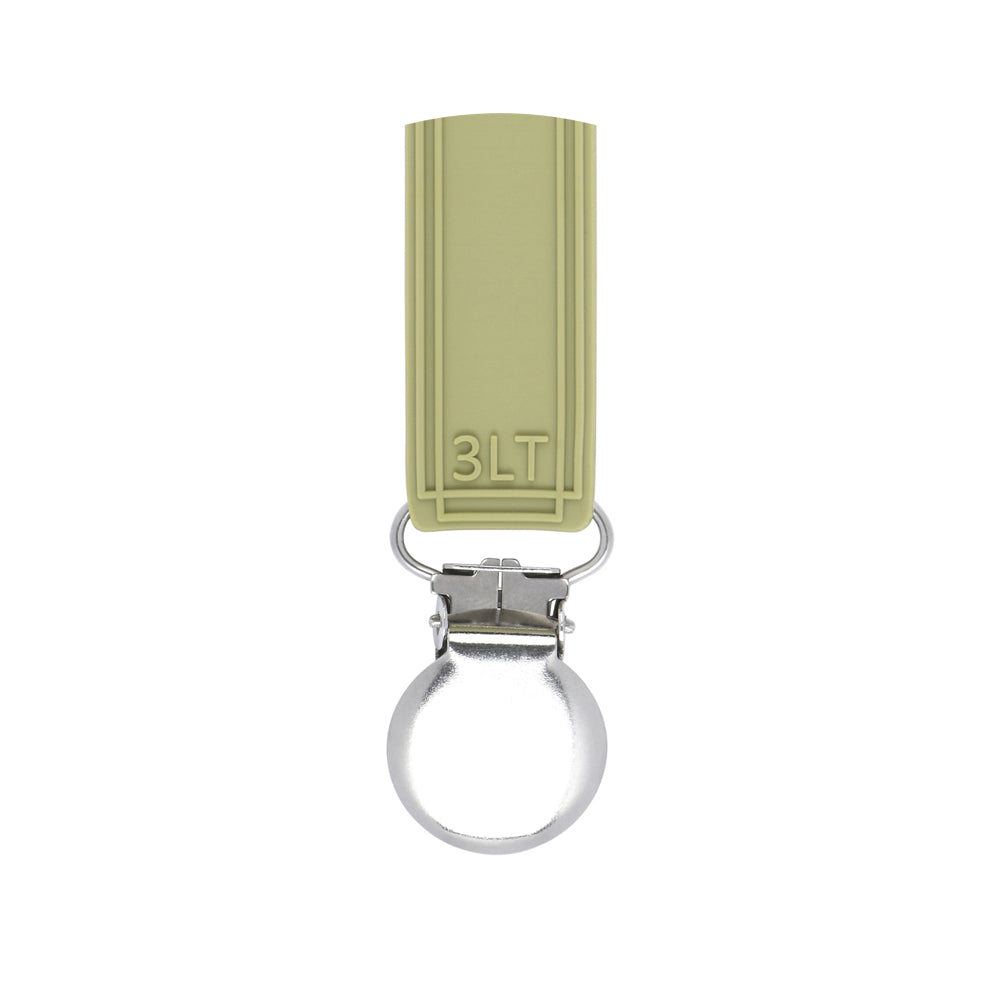 Versatile silicone pacifier clips keep pacifiers, teethers, and toys secure, clean, and within reach, ensuring peace of mind.