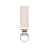 Versatile silicone pacifier clips keep pacifiers, teethers, and toys secure, clean, and within reach, ensuring peace of mind.