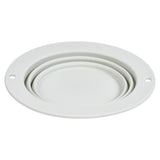Easy-clean silicone bowls perfect for travel; collapsible to save space and prevent snack-time messes.