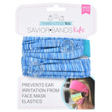 Comfortable headbands with mask-saving buttons for kids, perfect for long-term mask wearers like children with Leukemia.