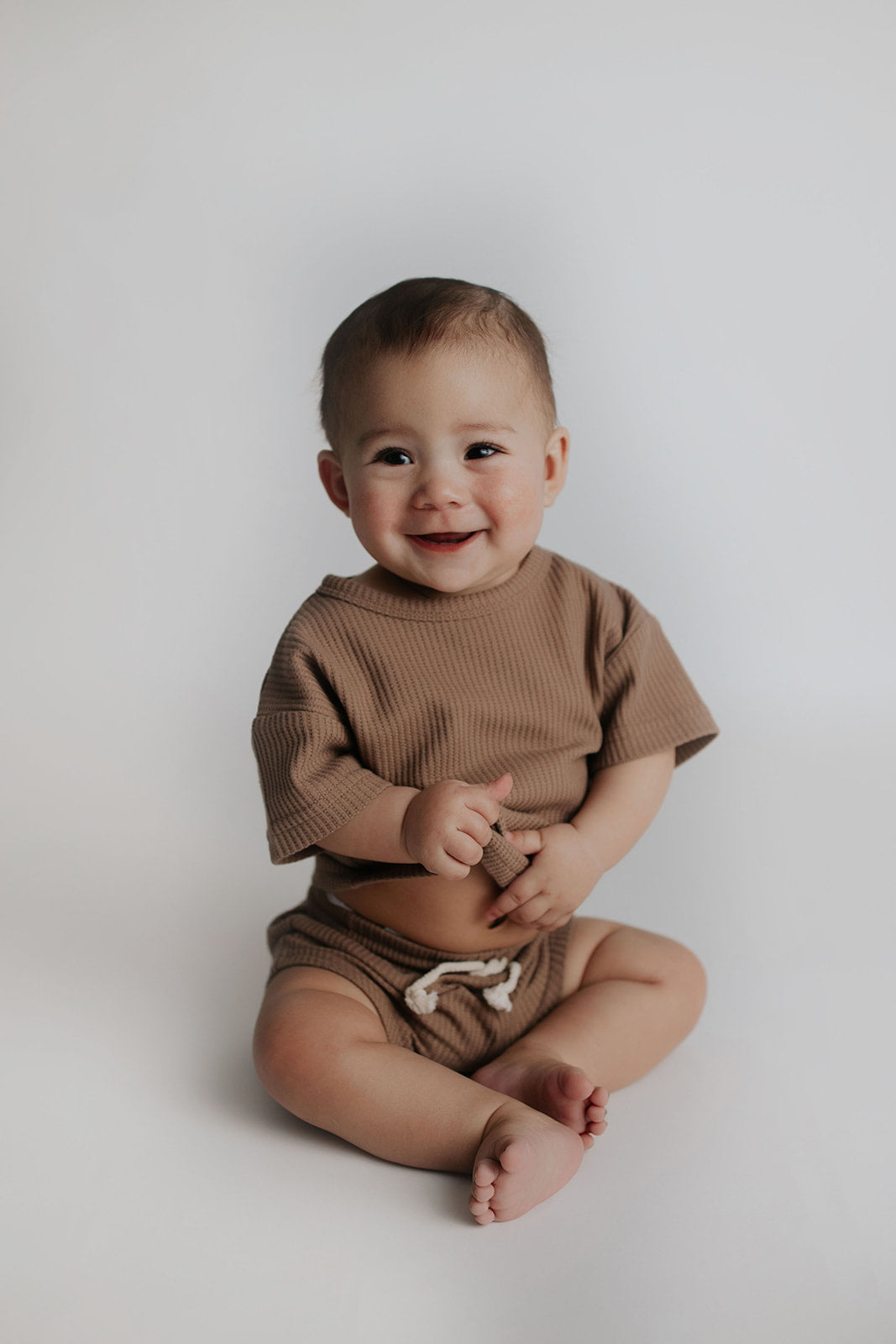 Pre-packed outfits make dressing your baby easy, with irresistibly cute sets everyone will adore.
