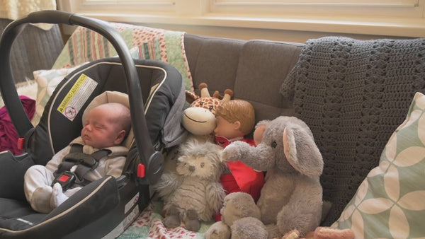 Politely keep strangers' hands away from your baby with these adorable and functional car seat covers.