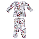 The cutest Floral pajamas for little girls