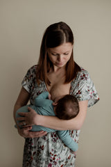 Floral Mommy Labor and Delivery Nursing Hospital Gown