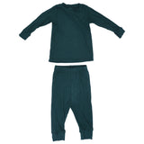 Ribbed Forest Green Jammies