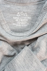 Knotted Baby Gown Lou Lou & Company Soft Stretchy baby gown