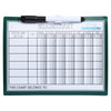 Hunter Green - Kids Medicine Magnetic Refrigerator Chart with Marker