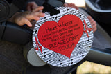 CHD Heart Warrior Car Seat and Stroller No Touching Tag