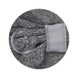 Comfortable headbands with button enclosure make mask-wearing easy for nurses on long shifts.