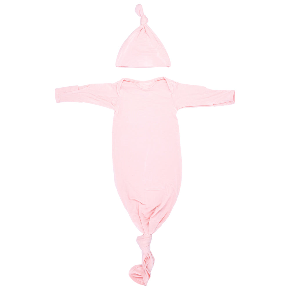 Trust in our modal knotted baby gowns, providing unparalleled comfort and ease for your newborn baby's delicate skin.
