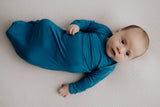 Handpicked fabric blend ensures soft, stretchy baby gowns that simplify night-time changes and dressing.