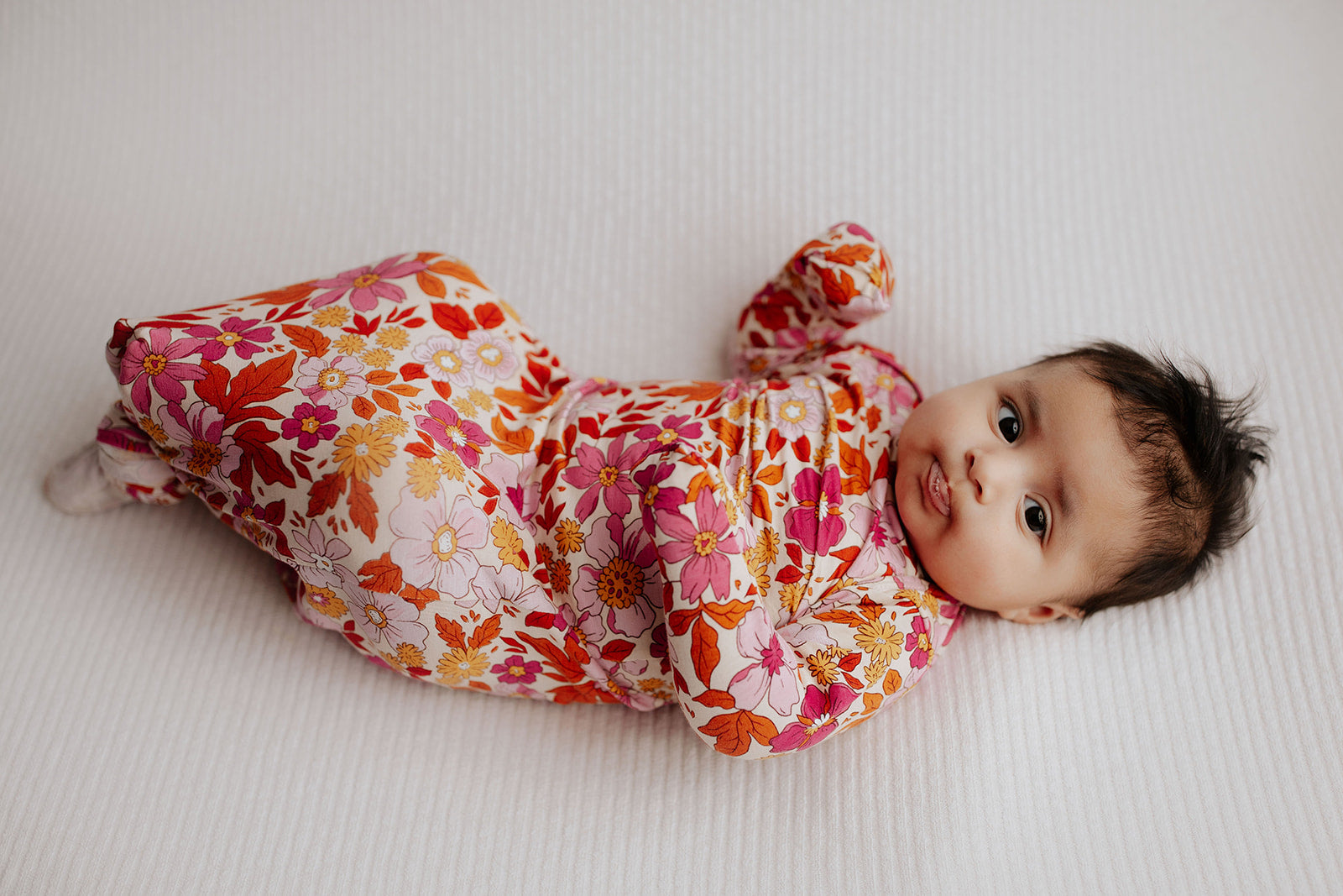 Three Little Tots Wild Child Floral Labor and delivery Gown
