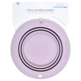 Lilac Collapsible Bowl for Travel or Home