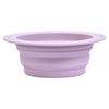 Lilac Collapsible Bowl for Travel or Home