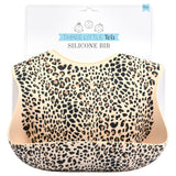Leopard Silicone Baby Bib
