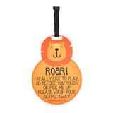 For when hands off my baby sounds too harsh—these cute signs say it for you!
