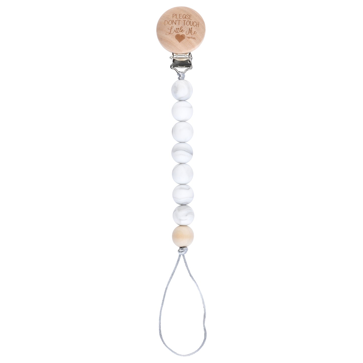 CPSIA certified silicone pacifier clips, handmade in Mount Vernon, IN. Safe for your Disney trip and beyond.