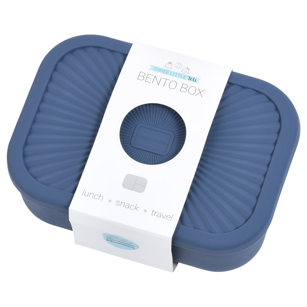 Silicone bento boxes for easy cleanup and mess-free on-the-go eating. Kid-friendly design for school lunches.