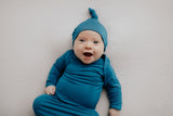 Experience unmatched comfort with our stretchy, soft baby gowns designed for easy diaper and clothing changes.