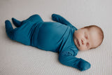 Newborn Jammies with buttery-soft fabric, fold-over mittens, footies for ultimate comfort and all-day coziness.