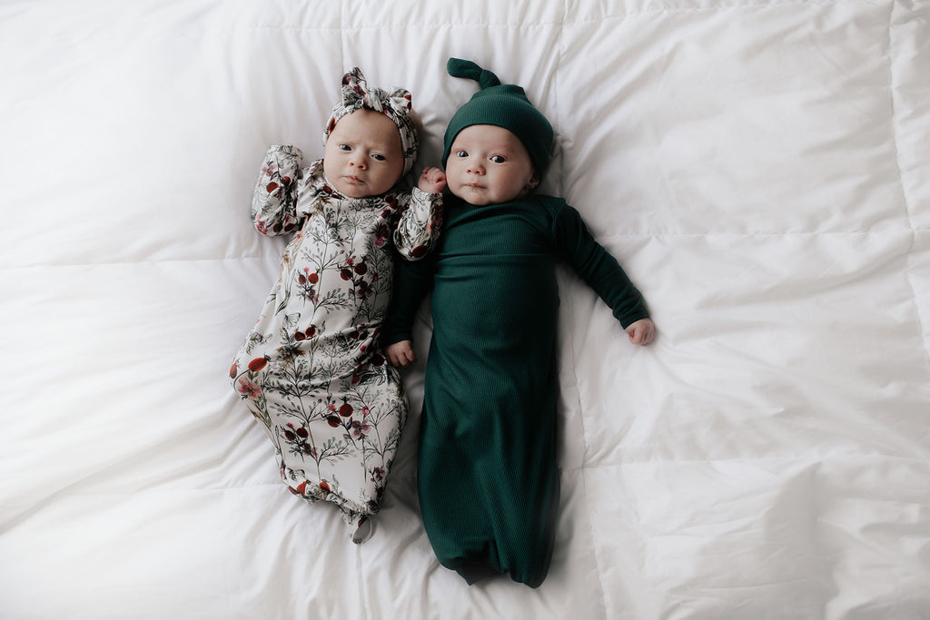 Small baby gown top