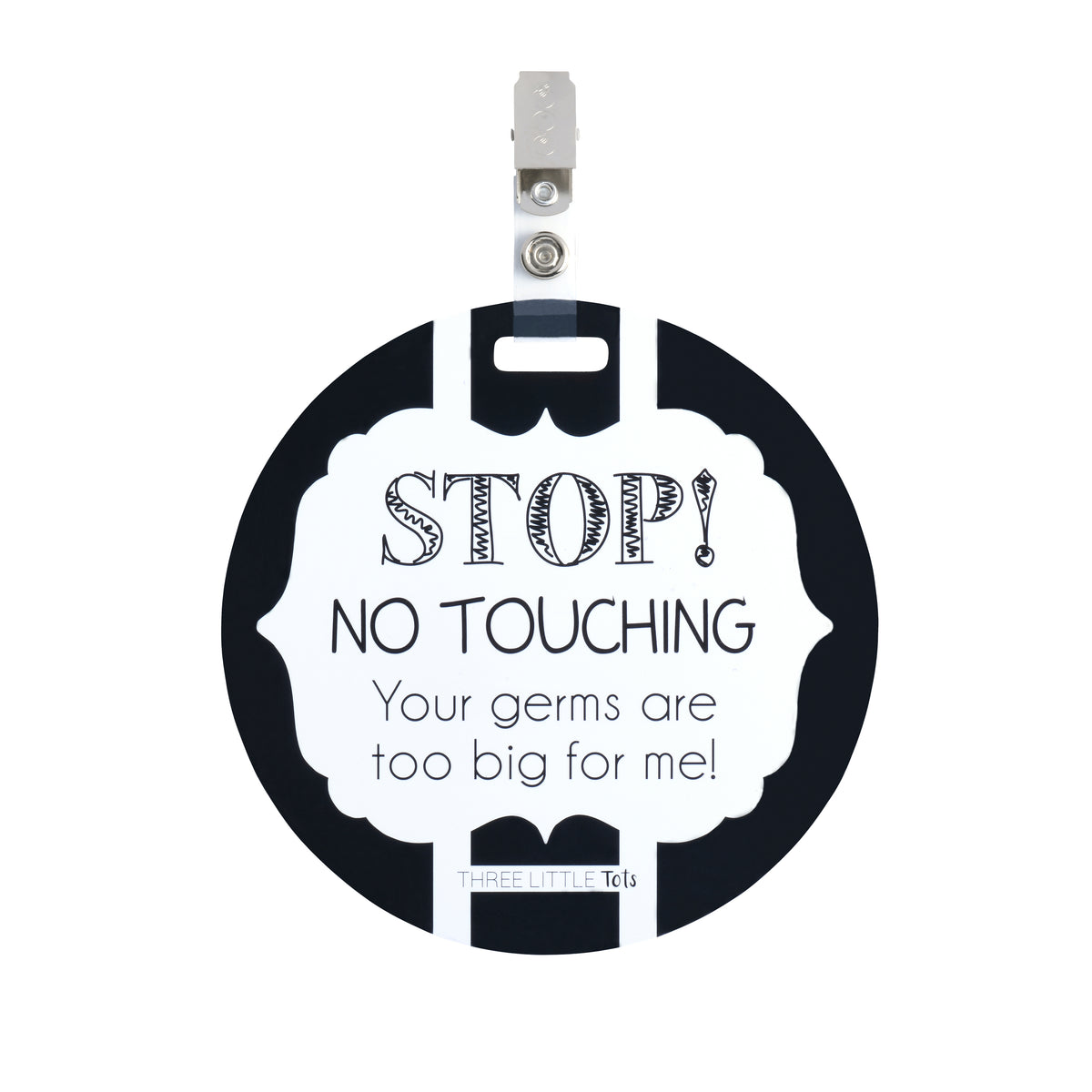 Perfect for new moms, these signs help maintain your baby's safety by discouraging unwanted contact.