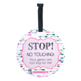 Ensure your baby’s safety and comfort with our polite, easy-to-clean Please Don’t Touch signs. Perfect for strollers, car seats, and more!