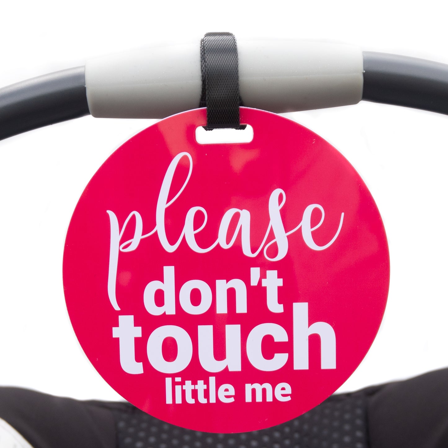 Because sometimes 'look, don't touch' should be more than a suggestion. Perfect for keeping those baby admirers at arm's length!