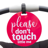 Because sometimes 'look, don't touch' should be more than a suggestion. Perfect for keeping those baby admirers at arm's length!