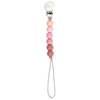 Stylish and functional, the Three Little Tots pacifier clip complements any outfit while ensuring your baby's pacifier stays secure.