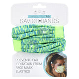 Savior Bands headbands protect ears from mask irritation, ideal for medical professionals and high-mask areas.