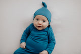 Experience unmatched comfort with our stretchy, soft baby gowns designed for easy diaper and clothing changes.