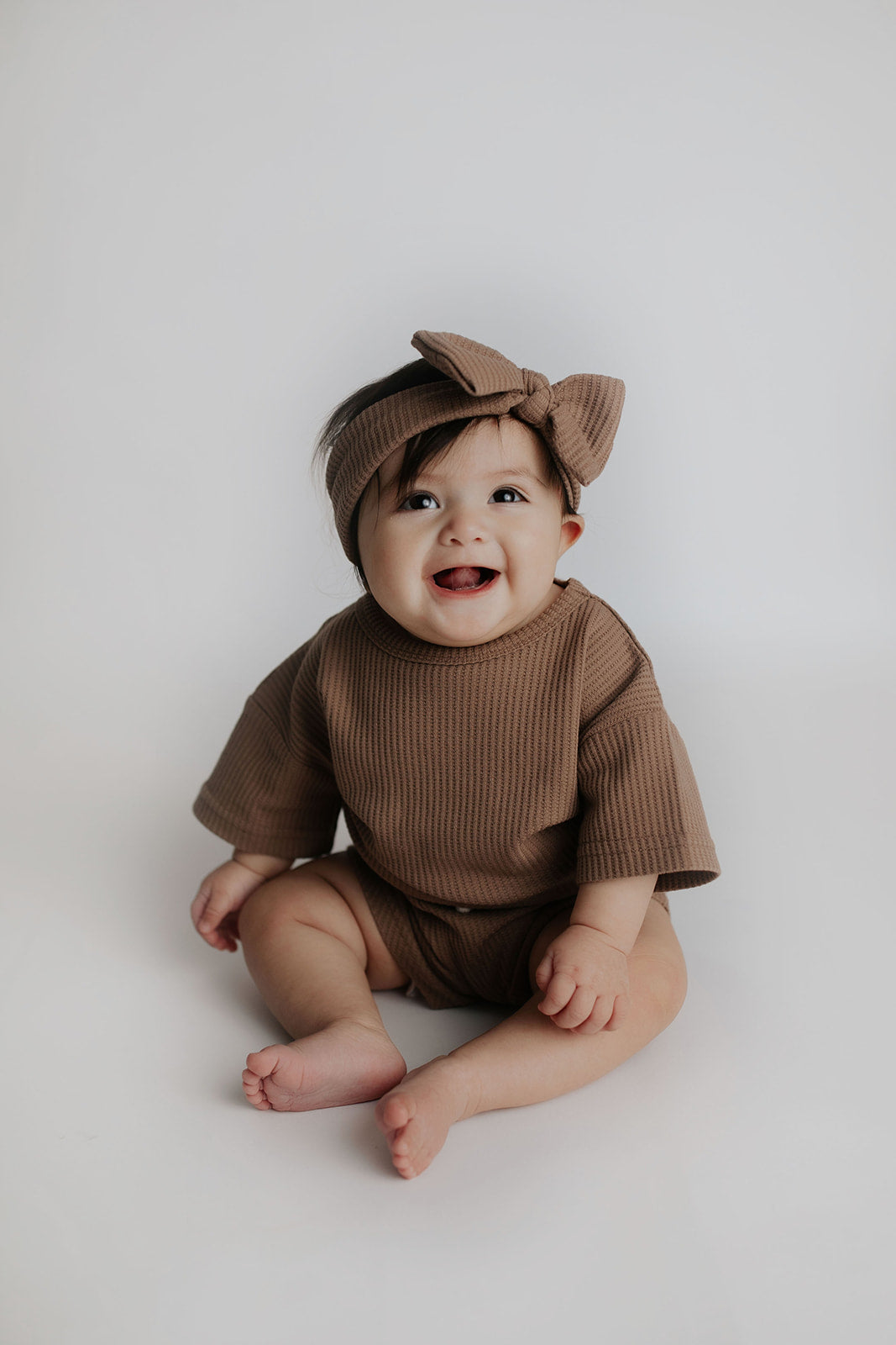 Buttery soft and stretchy knotted headbands, hand-tied for your little girl's comfort and adorable style.