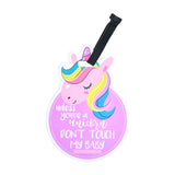 Newborn Unicorn Please Don't Touch My Baby Car Seat Sign