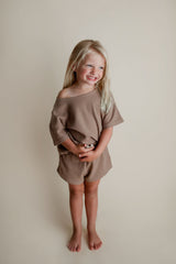 Simplify dressing with our adorable two-piece sets, perfect for your little one's comfort and style.